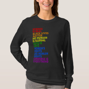 Camiseta Orgullo La Ciencia Lgbt Es Real Blm El Amor Es El 