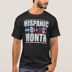 Camiseta Orgullo latino hispano patrimonio hispano