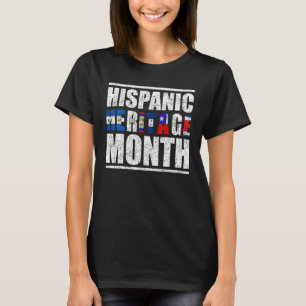 Camiseta Orgullo latino hispano patrimonio hispano
