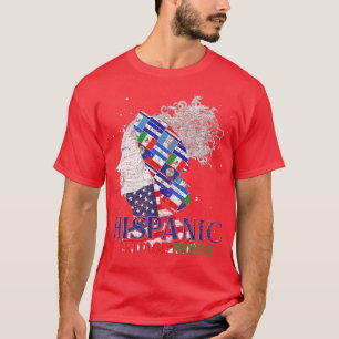 Camiseta Orgullo latino: Latino flama herejía hispánica