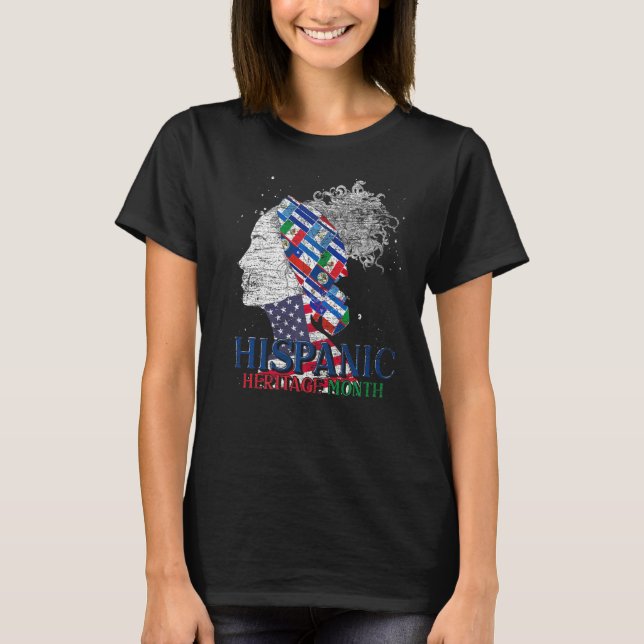 Camiseta Orgullo latino: Latino flama herejía hispánica (Anverso)