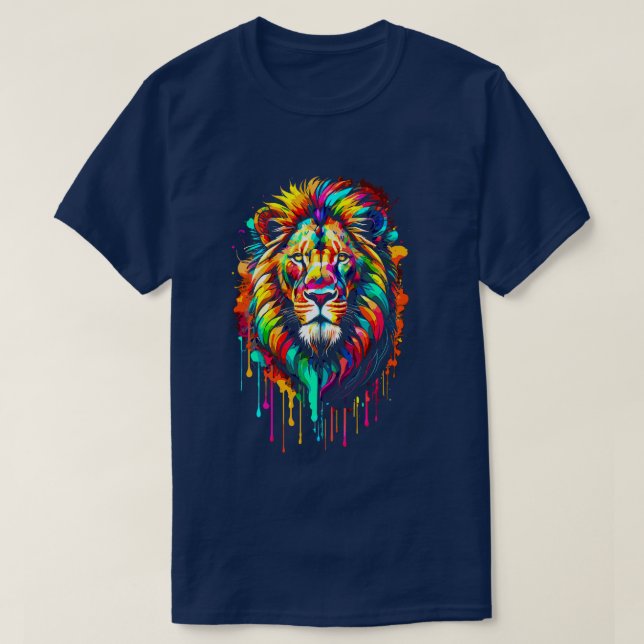 Camiseta Orgullo leal arcoiris (Diseño del anverso)