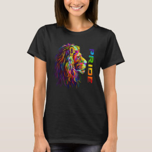 Camiseta Orgullo León Lgbt Bandera De Color Arcoiris Gay Or
