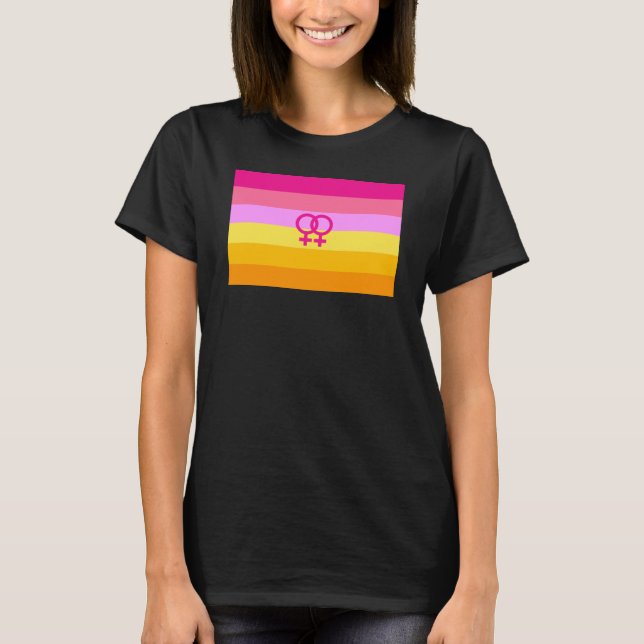 Camiseta Orgullo Lesbiana Dawn WLW (Anverso)