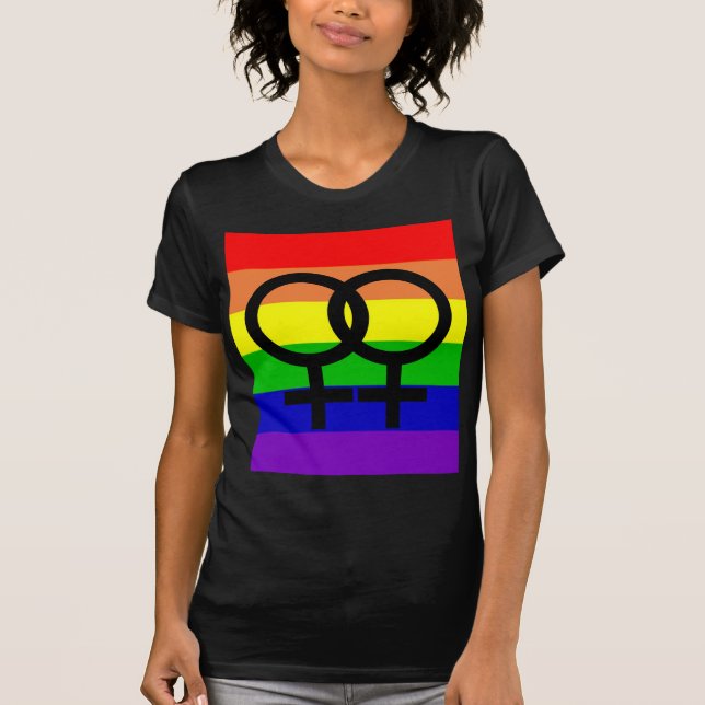 Camiseta Orgullo lesbiano (Anverso)