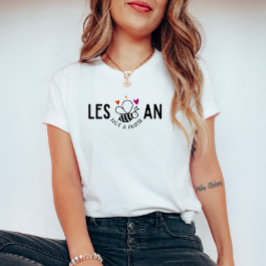 Camiseta Orgullo lesbiano Bee Cute