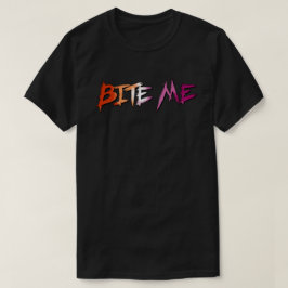 Camiseta Orgullo Lesbiano Muérdeme