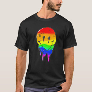 Camiseta Orgullo Lésbico Gay Helado Arcoíris Lgbt