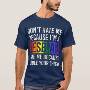 Camiseta Orgullo lésbico Merch Lesbow Love LGB CSD Rainbow