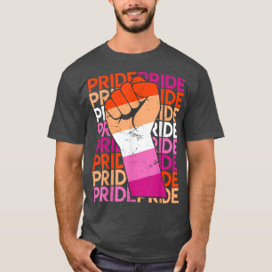 Camiseta Orgullo lésbico orgullo LGBT primera bandera lesbi
