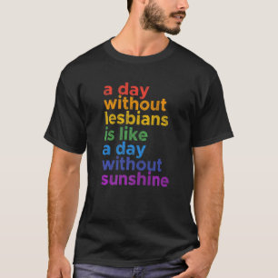 Camiseta Orgullo lésbico sunshine LGBT Gay Bisexual Mujeres