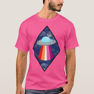 Camiseta Orgullo lésbico Ufo