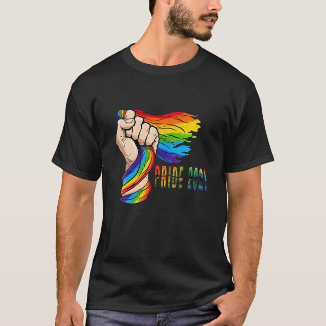Camiseta Orgullo Lgbt 2021 El Amor Es El Amor (Anverso)