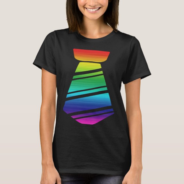Camiseta Orgullo LGBT Arco de arcoiris Derechos humanos de  (Anverso)