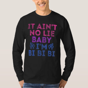 Camiseta Orgullo Lgbt Bisexual No Mentira Bebé Im Bi