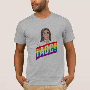 Camiseta Orgullo LGBT de AOC