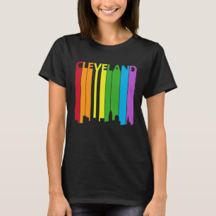 Camiseta Orgullo LGBT de Cleveland Skyline