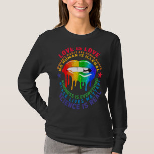 Camiseta Orgullo Lgbt Equidad De Blm Arcoiris Lgbtq Amor