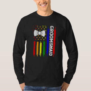 Camiseta Orgullo Lgbt Fiesta de Soltero Gay Compromiso
