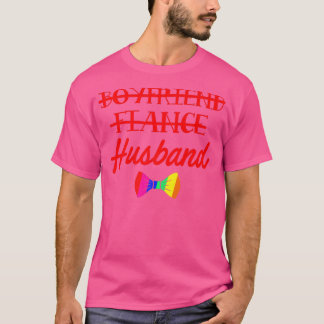 Camiseta Orgullo Lgbt Fiesta de Soltero Gay Novio Compromis