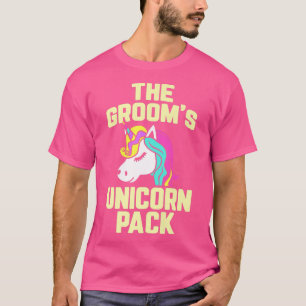 Camiseta Orgullo Lgbt Fiesta de Soltero Gay Pack Unicornio