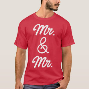 Camiseta Orgullo Lgbt Fiesta de Soltero Gay Sr y Sr Comprom