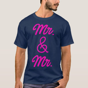Camiseta Orgullo Lgbt Fiesta de Soltero Gay Sr y Sr Comprom