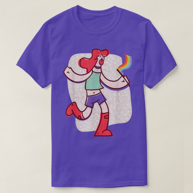 Camiseta Orgullo LGBT gay de Redhead (Diseño del anverso)