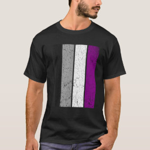 Camiseta Orgullo LGBT Gay Lesbiana Apoyo asexual bandera LG