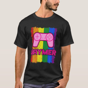 Camiseta Orgullo LGBT Gaymer Gay Orgullo Gaming Libertad
