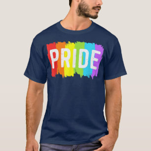 Camiseta Orgullo LGBT Hombres lesbianas-gays arcoiris 
