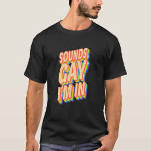 Camiseta Orgullo Lgbt Humano Arcoiris Suena Gay En Desi Gay