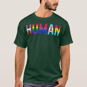 Camiseta Orgullo LGBT humano Q Orgullo de aliado gay Bander
