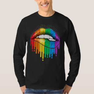 Camiseta Orgullo Lgbt Lidera Trato Bisexual Rícoco Gay