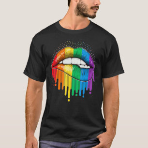Camiseta Orgullo Lgbt Lidera Trato Bisexual Rícoco Gay