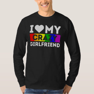 Camiseta Orgullo Lgbt Me Encanta Mi Novia Loca