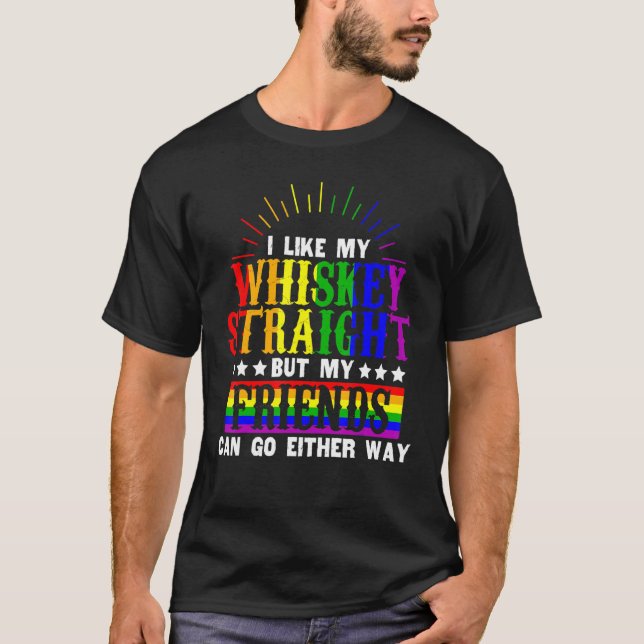 Camiseta Orgullo Lgbt Me Gusta Que Puedan Ir Los Amigos Dir (Anverso)