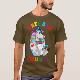 Camiseta Orgullo LGBT movimiento social tee dad libre abraz