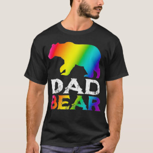 Camiseta Orgullo LGBT Papá lleva Padres Rícodos Lesbianas G