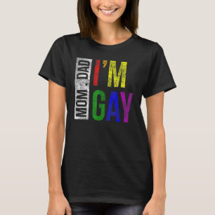 Camiseta Orgullo Lgbt Papá Mamá Soy Gay Apoyo Familiar En A