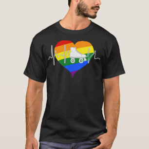 Camiseta Orgullo LGBT Roller Skate