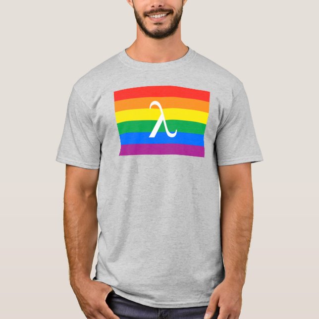 Camiseta Orgullo LGBT y activismo lambda (Anverso)
