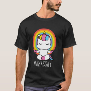Camiseta Orgullo LGBTQ Aliado de Igualdad de Unicornio Nama