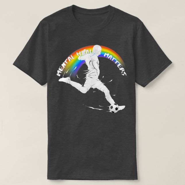 Camiseta Orgullo Lgbtq Fútbol Salud Mental3043 1377  (Diseño del anverso)