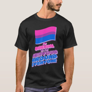 Camiseta Orgullo LGBTQ Gay Lesbiano Bisexual Bandera