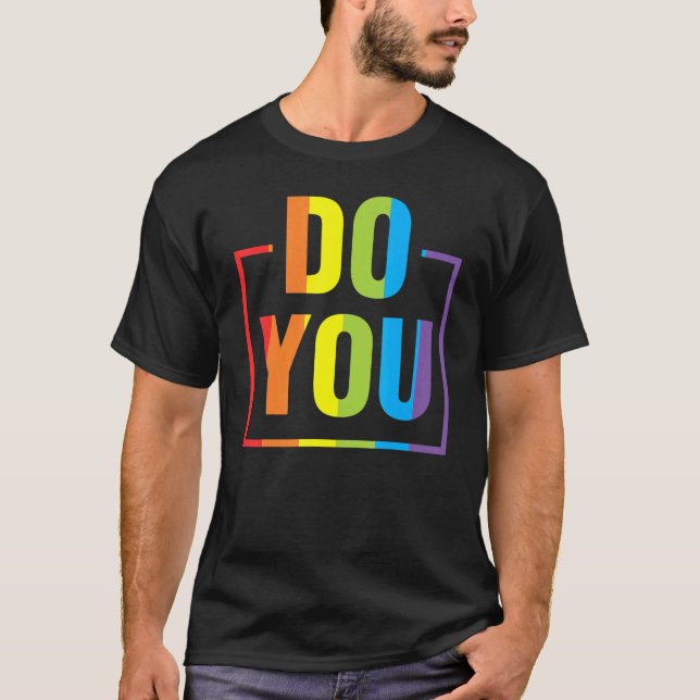 Camiseta Orgullo LGBTQ Lesbiana Trans Gay Arcoiris Ally (Anverso)