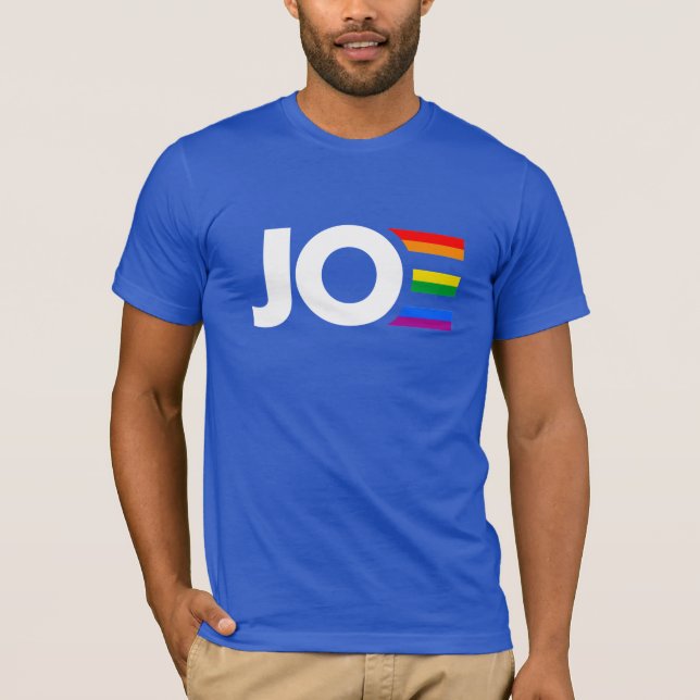 Camiseta Orgullo LGBTQ para Joe (Anverso)