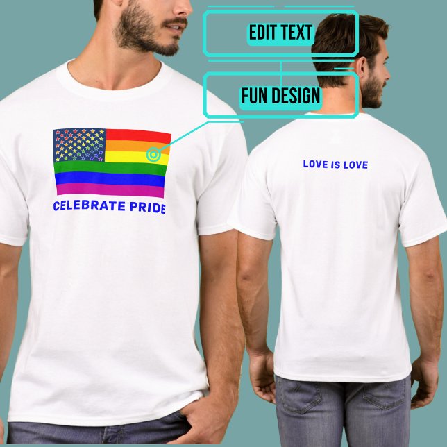 Camiseta Orgullo LGBTQIA USA (Please enjoy our design and see the others in the collection.)