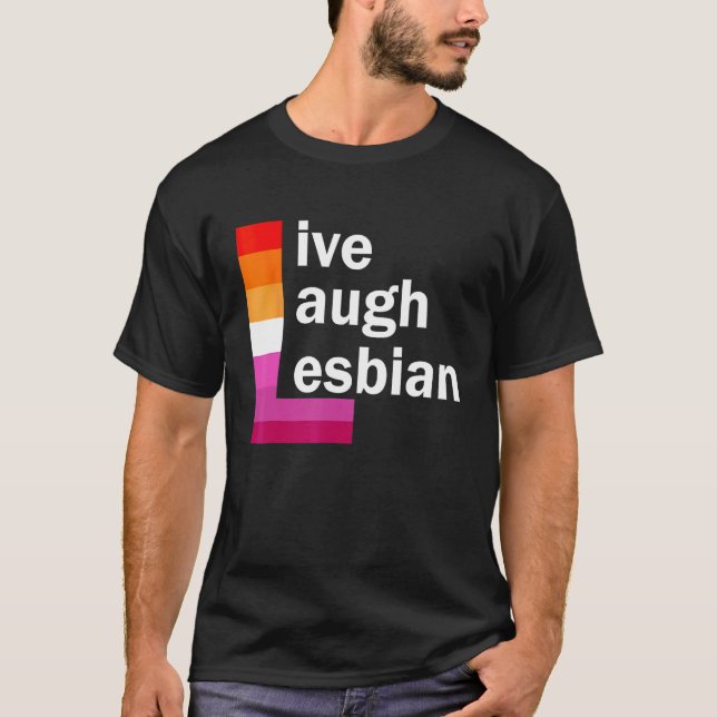 Camiseta Orgullo Llove en vivo Orgullo Lesbiano Orgullo LGB (Anverso)