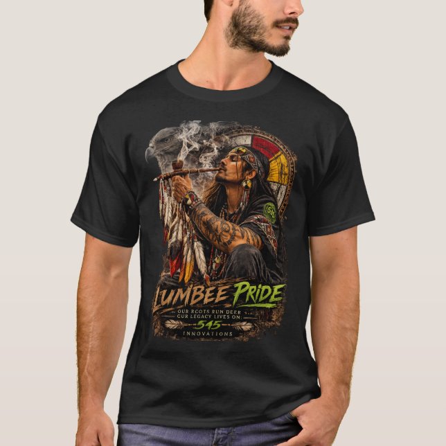 Camiseta Orgullo Lumbee: Nuestra Legado Continúa (Anverso)